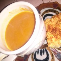 A picture of Carrot soup.
