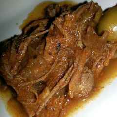 A picture of Ropa Vieja / Shredded Beef Stew.