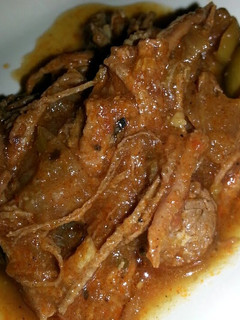 A picture of Ropa Vieja / Shredded Beef Stew.