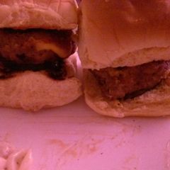 A picture of Gracie's turkey sliders.