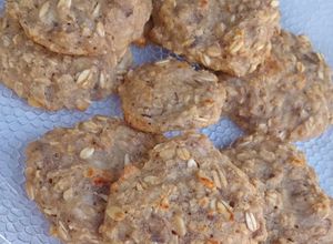 Una foto de Galletitas Banana y granola