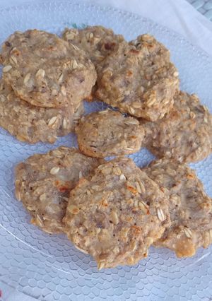 Una foto de Galletitas Banana y granola
