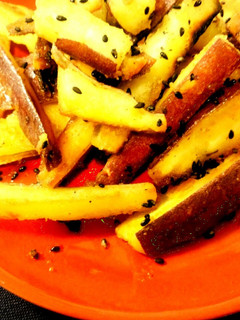 A picture of Easy Fried Sweet Potato with Salted Butter.