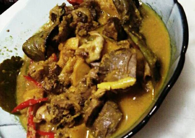 Resep Ati Ampela Bumbu Kuning Pedas oleh ireine b. - Cookpad