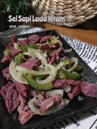 Cara Gampang Membuat Resep Sei Sapi Lada Hitam yang Bikin Ngiler