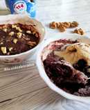 Brownie de cacao en taza