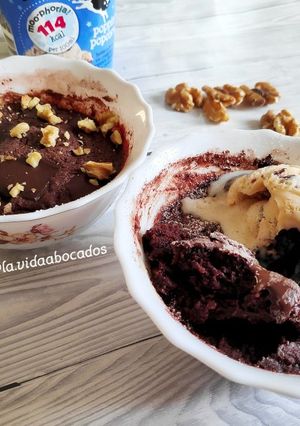 Foto principal de Brownie de cacao en taza