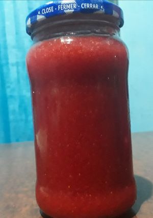 Una foto de Salsa de Frutilla