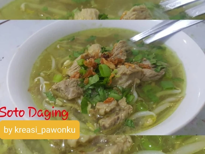 Cara Mudah Menyiapkan Resep Soto Daging Sapi yang  Bikin Ketagihan Anti Ribet, Mantap Sekali