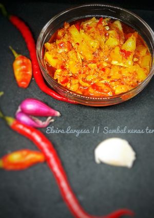 Foto resep Sambal nenas terasi