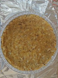 A picture of Matzos pie shell.