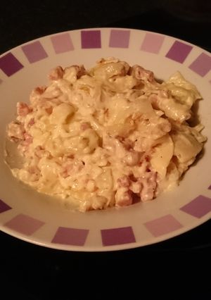 A picture of Creamy Ham Tortellini.