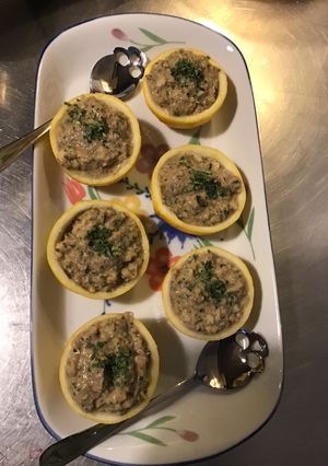Une photo de Citrons farcis aux sardines