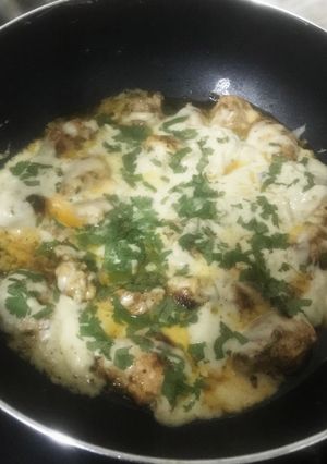 A picture of Cheesey malai boti.