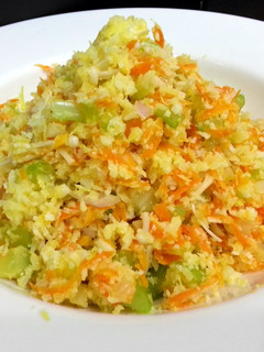 A picture of Cauliflower "Couscous"(Vegan).