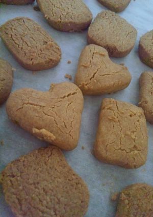 A picture of Easy, Quick & Luxurious Kinako Cookies.