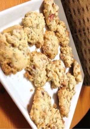 A picture of Tea and Apple Drop Cookies.