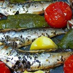 A picture of Italian Dish Made with Dried Whole Sardines.