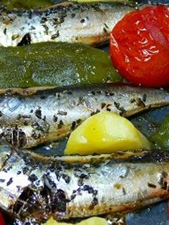 A picture of Italian Dish Made with Dried Whole Sardines.