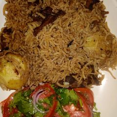 A picture of My special pilau.