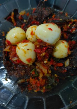 Foto resep Balado Paruh Telur Puyuh Nagih