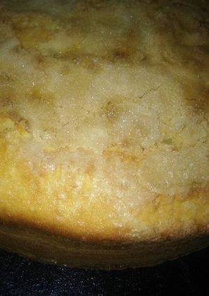 Una foto de Bizcochuelo con manteca y aceite de vainilla