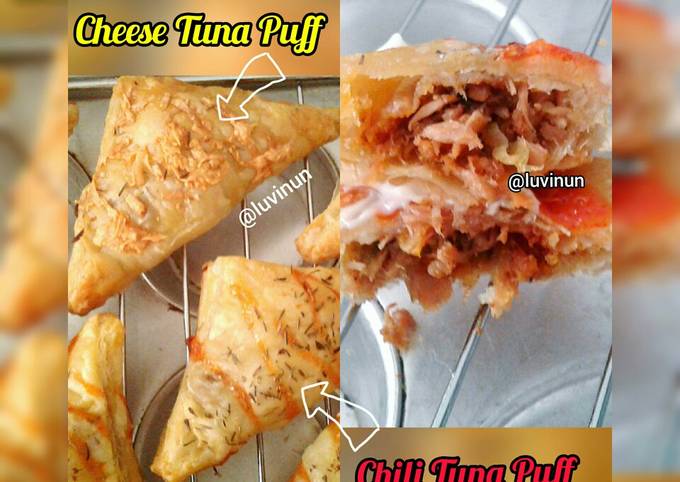 Resep Cheese &amp; Chili Tuna Puff Anti Gagal