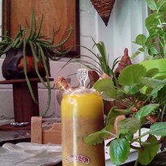 A picture of Vinaigrette of Orange mojo with balsamic vinegar, Tuli's version's.