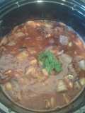 Crockpot Sausage and Bean Casserole