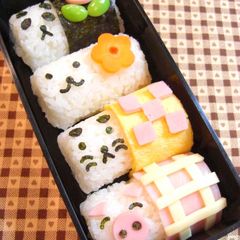 A picture of Barrel Animals Character Bento.