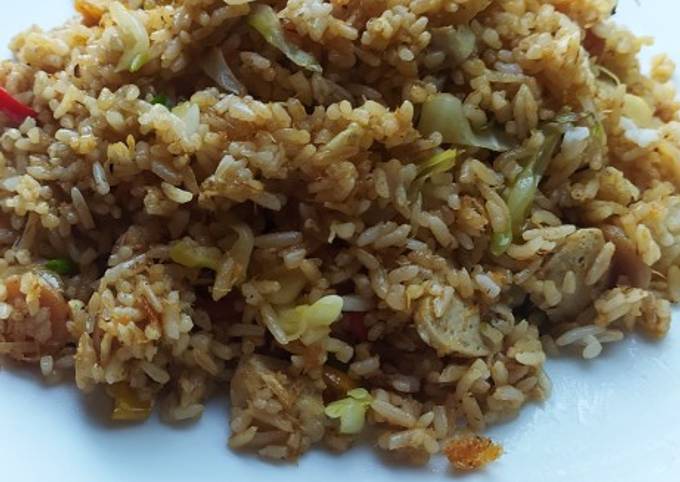 Ternyata begini lho! Resep enak buat NASI GORENG SERUNDENG 🧡 sri  sempurna