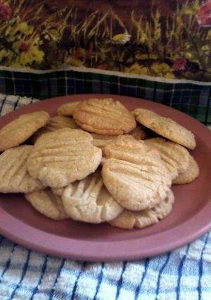 A picture of Melting Moments Cookies.