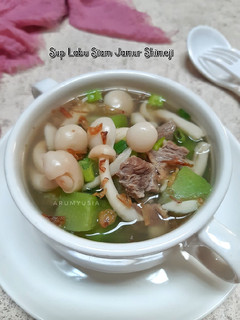 Foto resep Sup Labu Jamur Shimeji