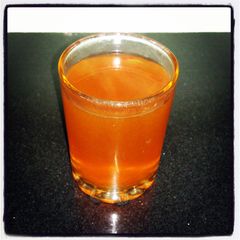 A picture of Jake's sulaimani (a wonder bat drink).