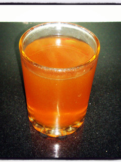 A picture of Jake's sulaimani (a wonder bat drink).