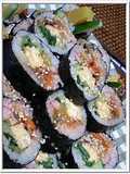 Gimbap: Korean Nori Seaweed Rolls