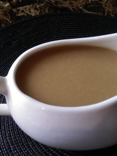 A picture of Pan gravy.