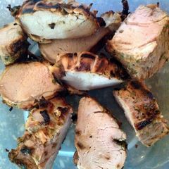 A picture of Grilled Marinated Pork Tenderloin.