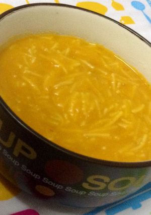 A picture of Lentil Soup with Vermicelli 🍵.