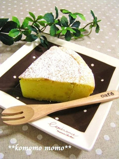 A picture of Pancake Mix Sweet Potato Cake.