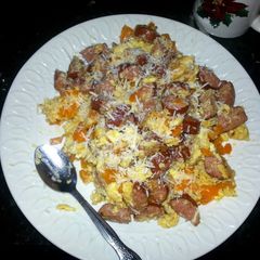 A picture of Turkey Sausage and Egg Bake.