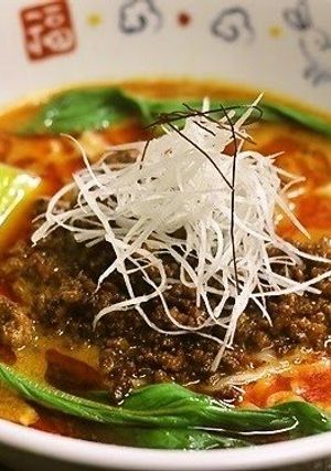 A picture of Dan Dan Noodles.