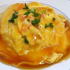All-purpose Ponzu Ankake Sauce For Crab Omelet, Garlic Chive Omelet, and Egg Foo Young A picture of All-purpose Ponzu Ankake Sauce For Crab Omelet, Garlic Chive Omelet, and Egg Foo Young.