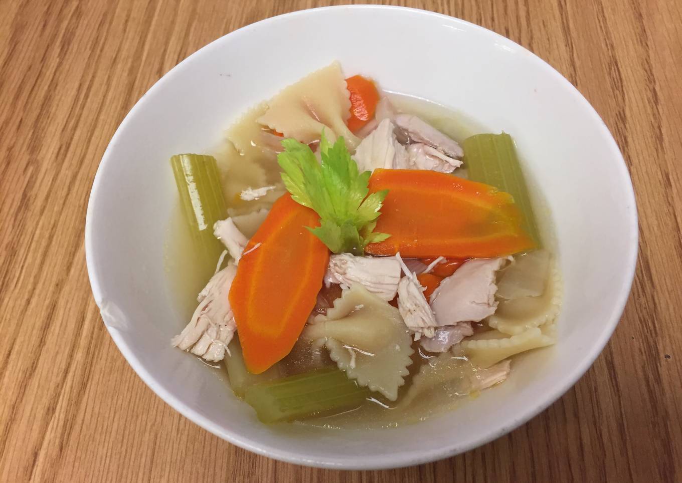 Classic Chicken And Noodle Soup