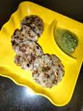 Rice raw banana Vada Jain