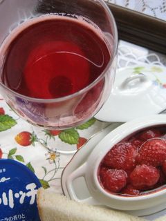 A picture of Preserve Small Strawberries in Strawberry Preserve and Syrup.