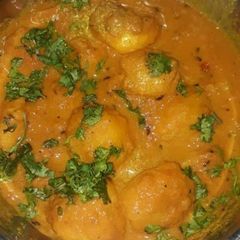 A picture of Dum aaloo.