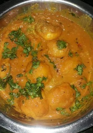 A picture of Dum aaloo.