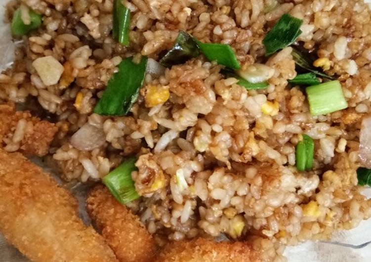 Langkah Mudah untuk Menyiapkan Nasi goreng mpasi 14 bulan yang Bikin Ngiler