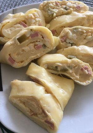 Sajttekercs(2) recept fotója